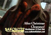 Sakowitz Furs Ad